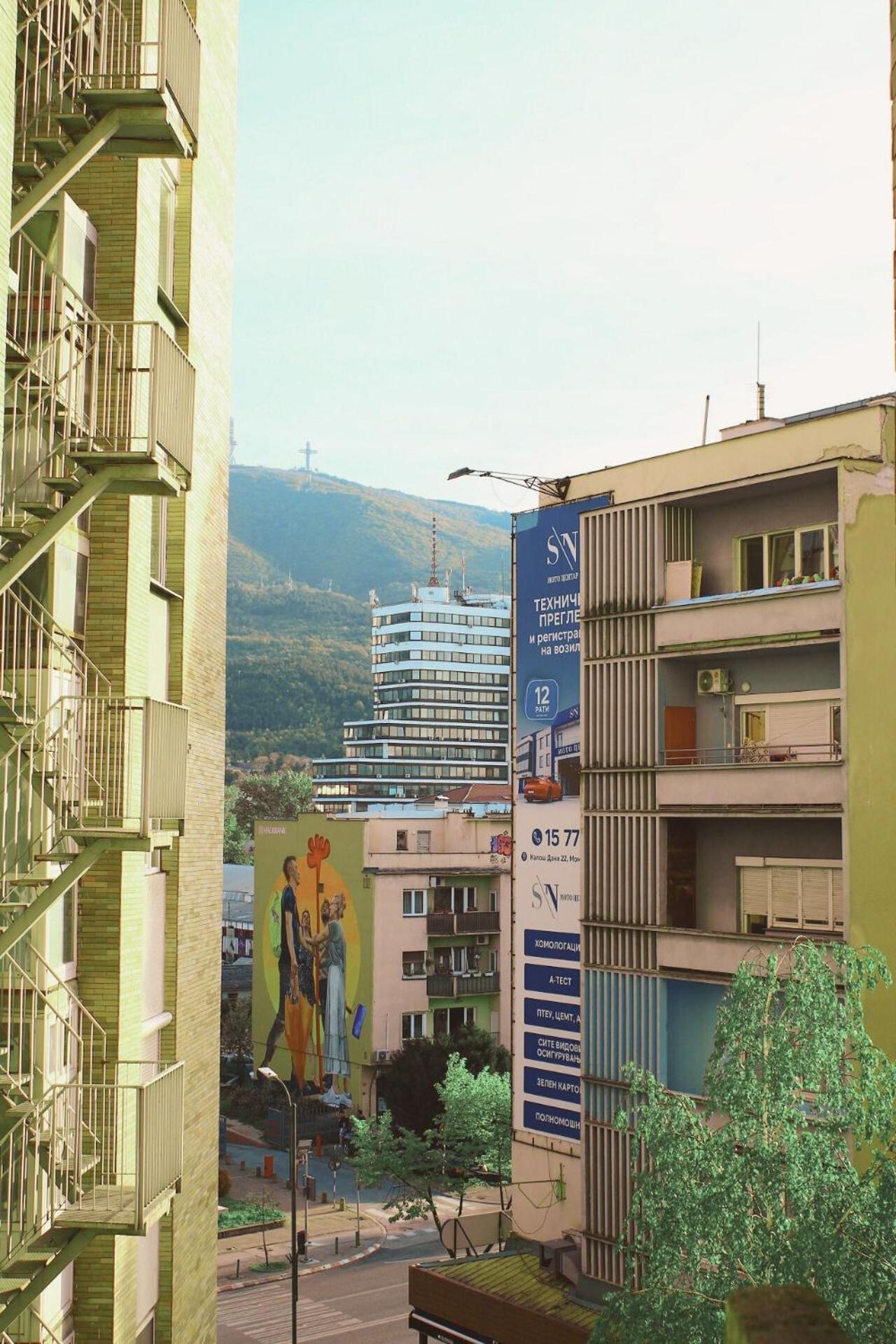 Sunny Center Apartment Skopje Ngoại thất bức ảnh