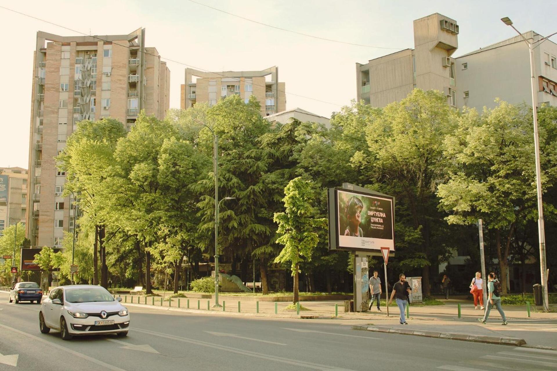 Sunny Center Apartment Skopje Ngoại thất bức ảnh